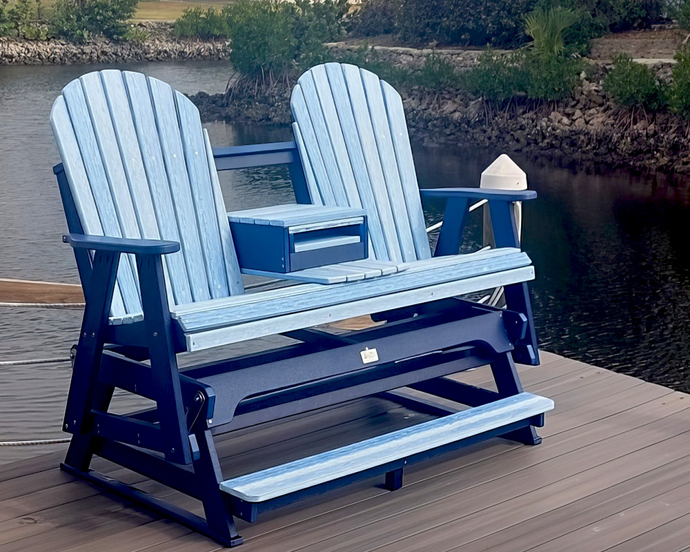 Counter Height Bench Glider