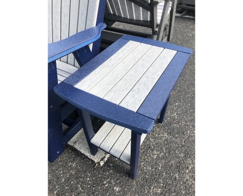 Premium end table patriot blue/Marble
