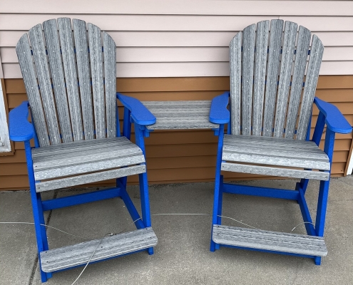 Oversized tete a tete chair