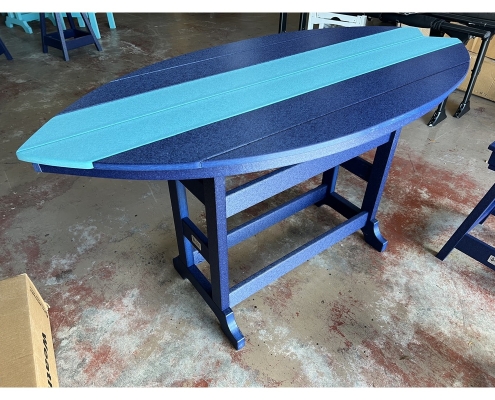 Counter Height Surf board table