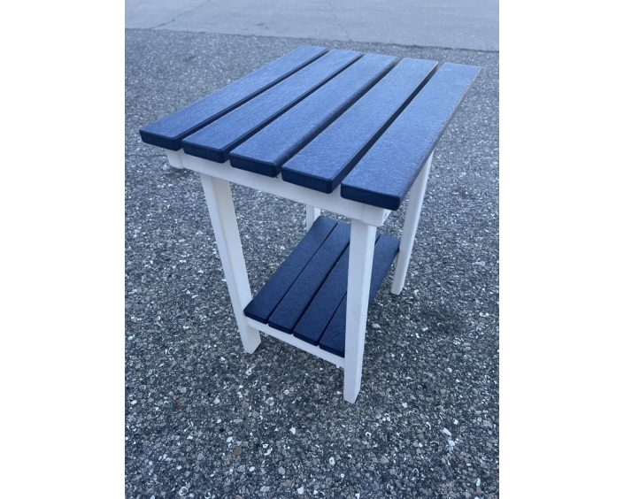 Classic End Table white/patriot blue