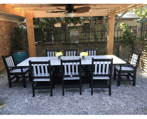 Outdoor side chairs