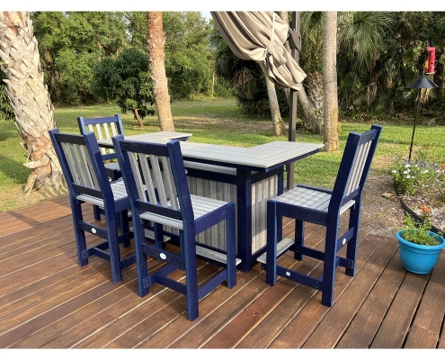 Outdoor side chairs