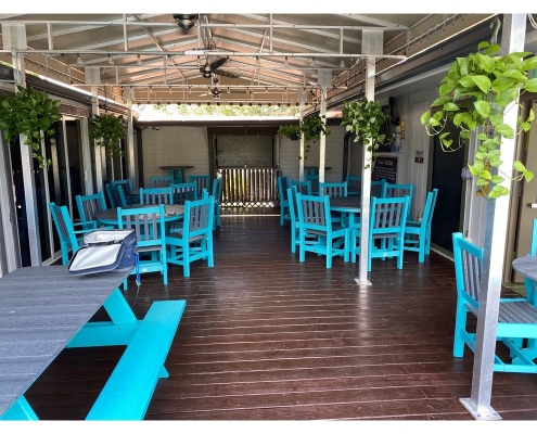 Outdoor side chairs