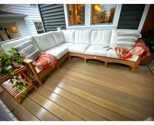deep seat sectional set