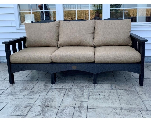 Deep Seat Sofa with Cushions