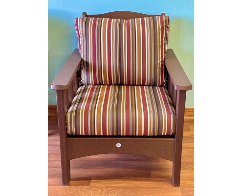 Deep Seat Chair with cushions Brown